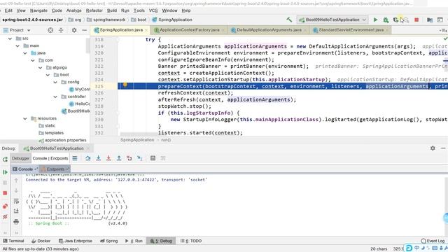 85、原理解析 SpringBoot完整启动过程 смотреть онлайн