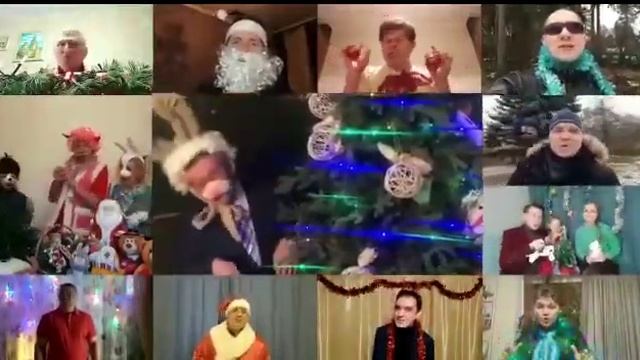 Академический ансамбль песни и пляски войск национальной гвардии РФ поздравляет с Новым годом! смотреть онлайн