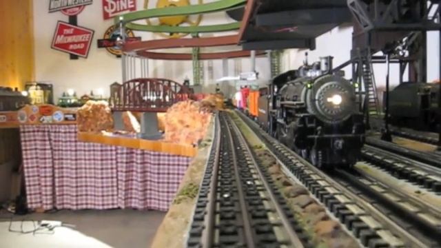 Lionel Train Layout - Riding the Rails смотреть онлайн