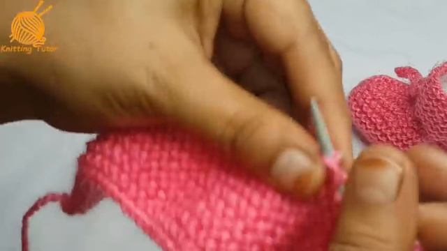 382- Simple and Easy Baby Socks Knitting (Baby Booties Knitting) - बच्चों की जुराब बनाये смотреть онлайн