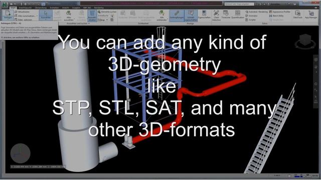 How to convert any 3D objects into IFC file - a workflow developed by CADdok смотреть онлайн