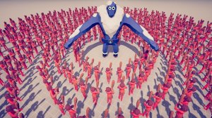 HARD BOSS vs 300x CLUBBERS | TABS - Totally Accurate Battle Simulator