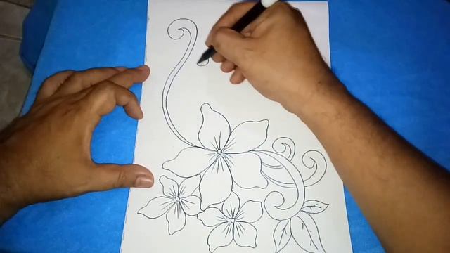 How to draw "BATIK" design #1 смотреть онлайн