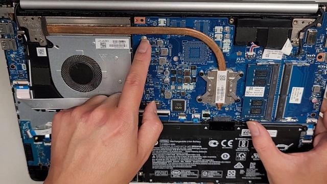 HP Laptop 15-dw0037wm Disassembly RAM SSD Hard Drive Upgrade Replacement Repair Quick Look Inside смотреть онлайн