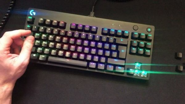Logitech Gpro- тестируем топовые девайсы Logitech! Kailh Blue switches