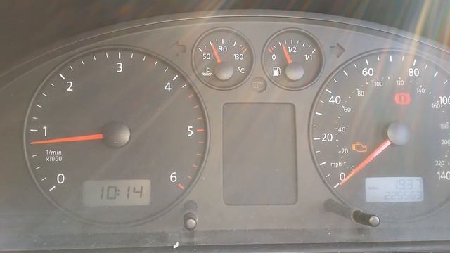 VW TRANSPORTER T5 2.5 TDI SE130 T32 COIL LIGHT / GLOW PLUG WARNING смотреть онлайн