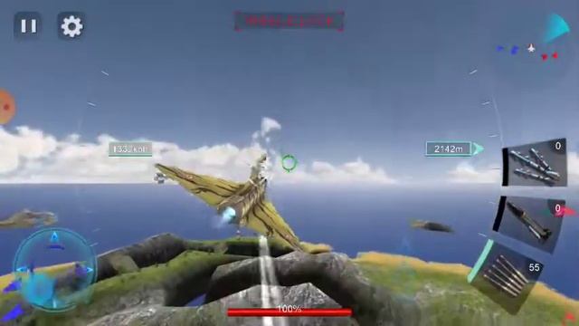 Sky Fighters 3D Gameplay | Android Games | Level #2 смотреть онлайн
