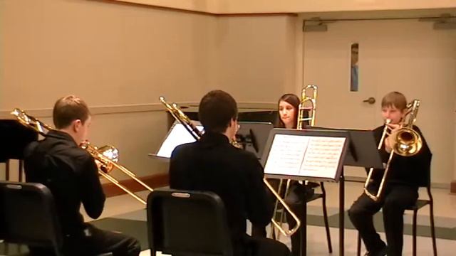 Merit School of Music Performathon 2012 Trombone Quartet смотреть онлайн