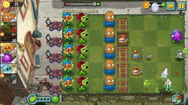 Plants vs Zombies 2 - The Springening Level 12 + DOWNLOAD смотреть онлайн