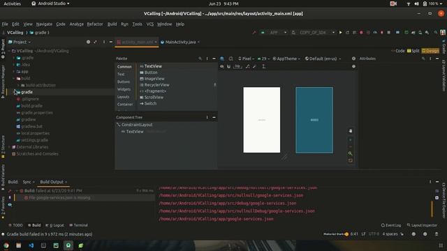 ERROR "File google-services.json Is missing from module Root " | Android Studio | Fire Base смотреть онлайн