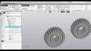 Уроки Компас 3D. Взаимное вращение деталей в Сборке.Сборка зубчатых колёс.