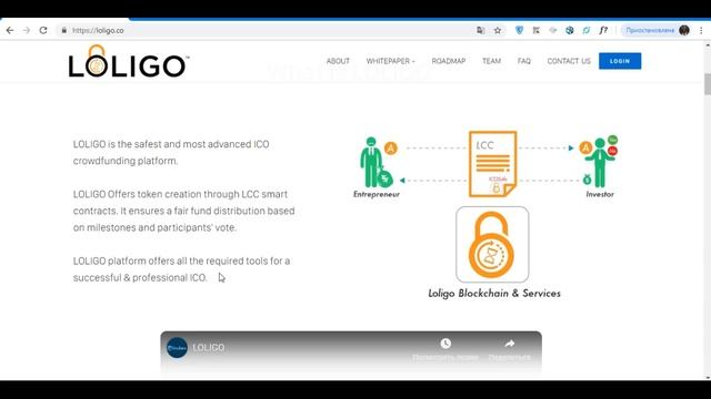 Loligo обзор ICO Проблемы и Решения смотреть онлайн