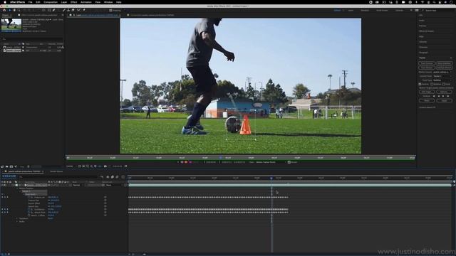 Locked On Center Stabilization Tracking in Adobe After Effects CC (How to / Tutorial) смотреть онлайн
