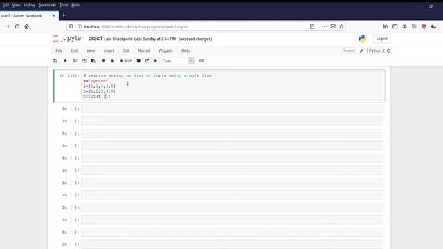 How to reverse a string single line in python смотреть онлайн