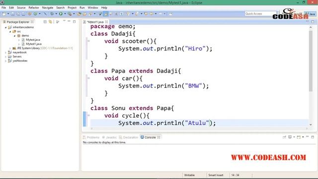 multilevel inheritance | multilevel inheritance in java | inheritance | java multilevel inheritance смотреть онлайн