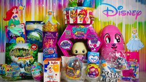 MIX Сюрпризов! Disney Princess, My Squishy Little Dumplings, Опасные Змеи, Лева Грузовичек, Буба