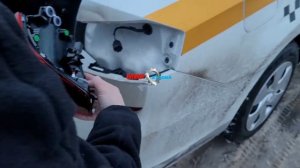 Как заменить фонарь задний Vw Polo 6 2021 снять демонтаж установка Фольксваген Поло 2020 МирКузова