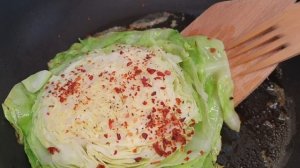 Этот рецепт станет открытием!!! Стейк из молодой капусты!/ Young cabbage steak!