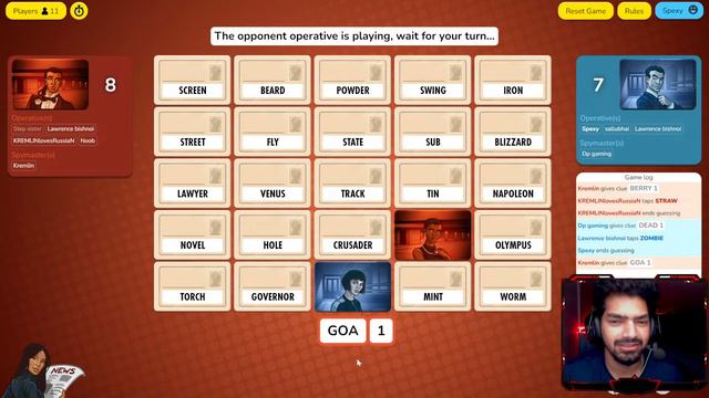 Codenames with chat, help me ingame #codename смотреть онлайн