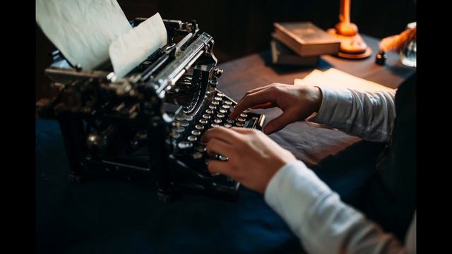 [ASMR/AMBIENCE] Typewriter Ambience Sounds | 1 HOUR
