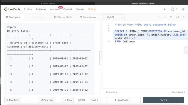 LeetCode Medium 1174 Interview SQL Question with Detailed Explanation смотреть онлайн