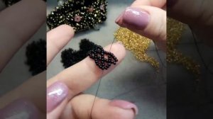 Мастер Класс браслет-манжет "бисерный мех"