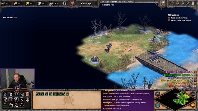 AOE2:DE - Joan of Arc Campaign 1. An Unlikely Messiah смотреть онлайн
