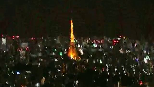 Tokyo Tower From Roppongi Hills Mori Tower
