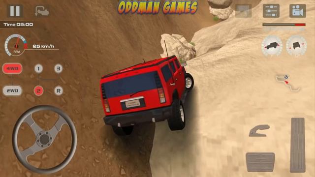 OffRoad Drive Desert level 9 #20 SUV H2! Android gameplay смотреть онлайн