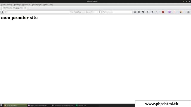 Installation et configuration du serveur Nginx, de PHP et de Mariadb sous Manjaro - Partie 1/3 смотреть онлайн