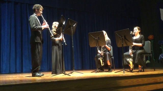 Clarinet Quartet-Rustic Dance by Bohemian Folk Song смотреть онлайн