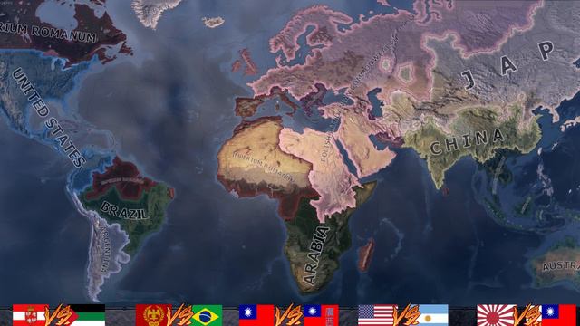 Hoi4 - FORMABLE NATIONS BATTLEROYALE смотреть онлайн