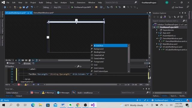 WPF C# Custom UserControl In Visual Studio #3 смотреть онлайн
