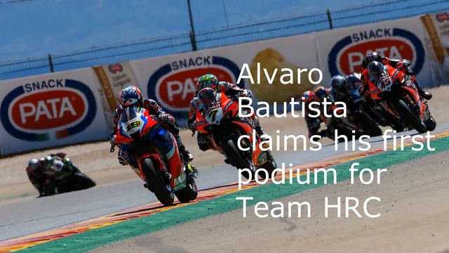 Rea resists Davies pressure for Aragon Race 2 victory Рей выйграл третью гонку в Арагоне! смотреть онлайн
