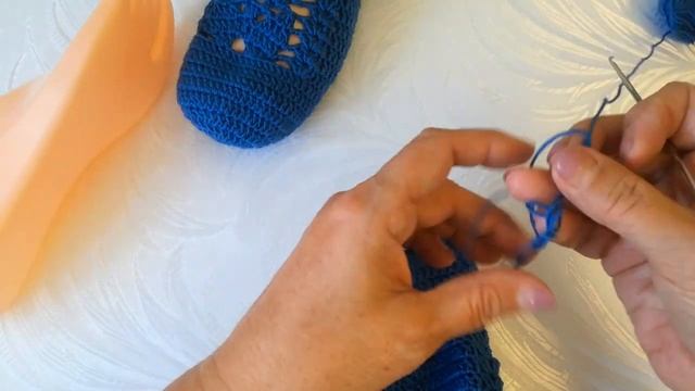 МК.Ажурные носки крючком.Модель2.mk.Fishnet Crochet Socks.Model 2