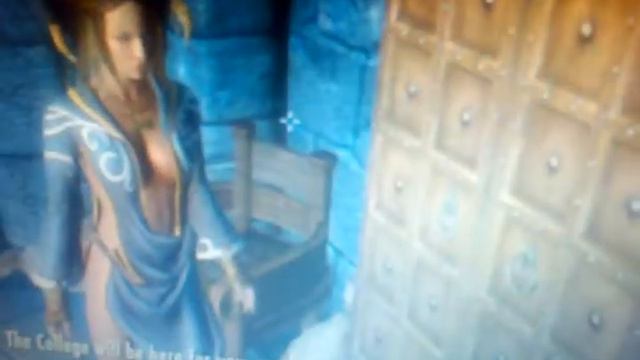 Skyrim- Playing dress up with Nocturnal's dress смотреть онлайн