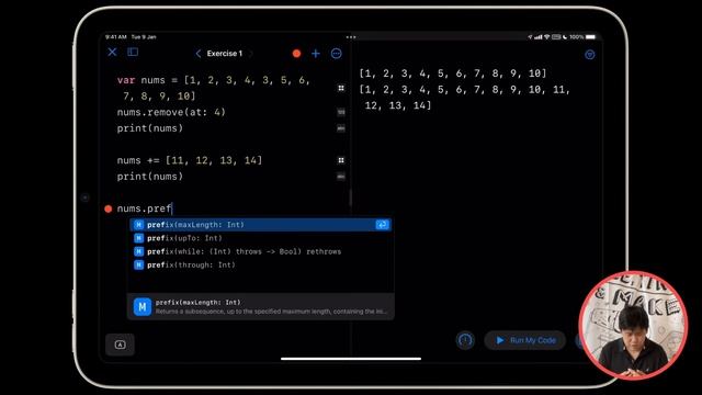 Build apps on iPad 4.2 – Arrays Part 2 (Unit 4: Arrays, Structs, and Closures, Chapter 2) смотреть онлайн