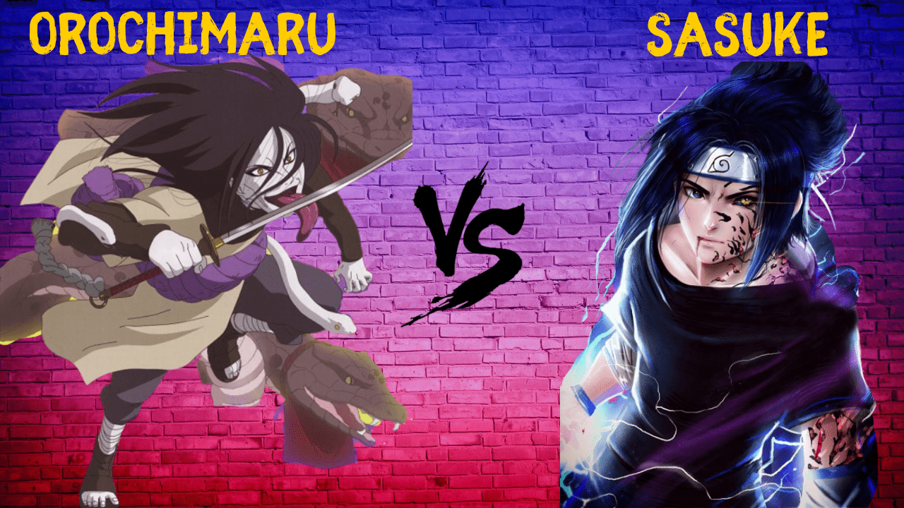 Кто сильнее? Саске против Орочимару