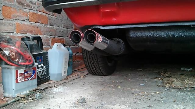 Lancia Beta Coupe 2000 with full Ansa system смотреть онлайн