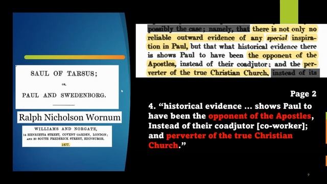 #1 Ralph Wornum - 2d Anti-Paul Modern Voice 1877 - book Saul of Tarsus. Intro. смотреть онлайн