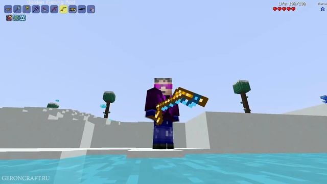 МАЙНКРАФТ ТЕРРАРИЯ | Майнкрафт МОД НА Террарию Обзор (часть 2) (2023) смотреть онлайн