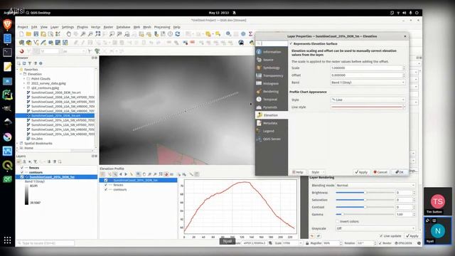 QGIS elevation profile/cross section tool -- a deep dive! смотреть онлайн