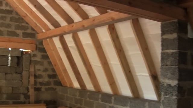 Как утеплить опилками крышу мансарды? смотреть онлайн