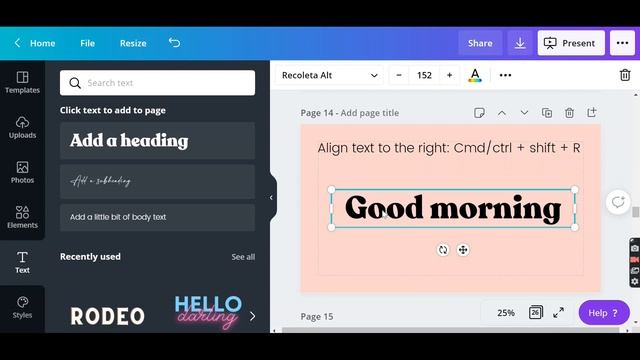 Canva Keyboard Shortcuts (You should use to save your time when designing on Canva) смотреть онлайн