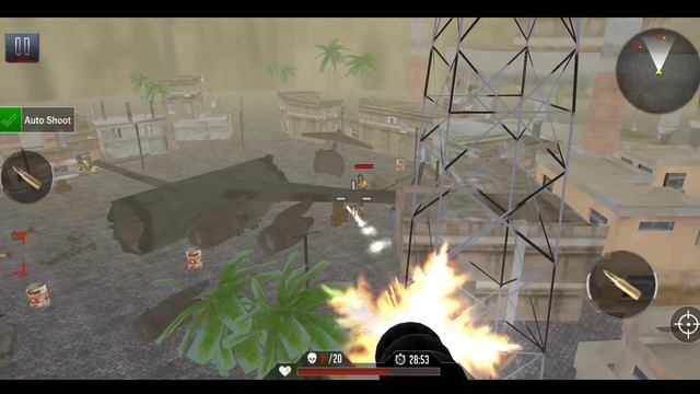 Commando Gun Strike Game _ Offline Multiplayer Shooting Game _ Android Gameplay #1 смотреть онлайн