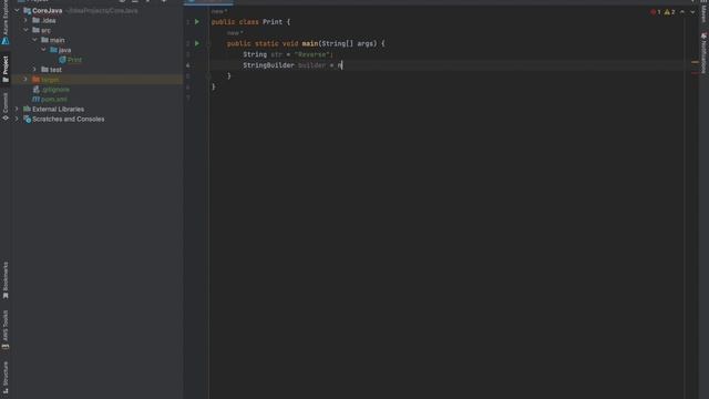 StringBuilder in Java смотреть онлайн
