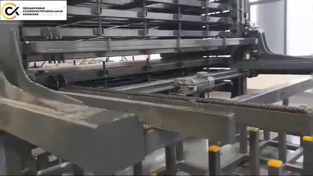 Автоматизированный стеллаж для хранения металла смотреть онлайн