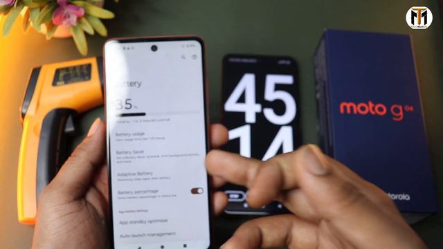 Moto G04 Charging Test With Box Charger ⚡ 0 To 100% | Heat Test🔥🔥