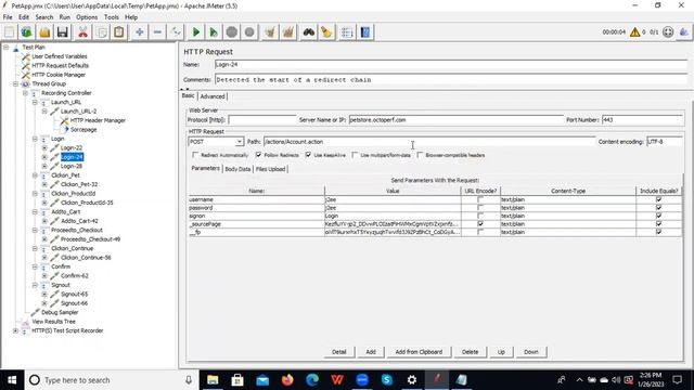 JMeter Postprocessor and Assertions смотреть онлайн