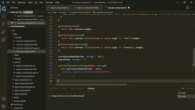 Implementing Search Functionality | Data Binding | Angular 12+ смотреть онлайн